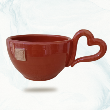 Tazza San Valentino a cuore aperto